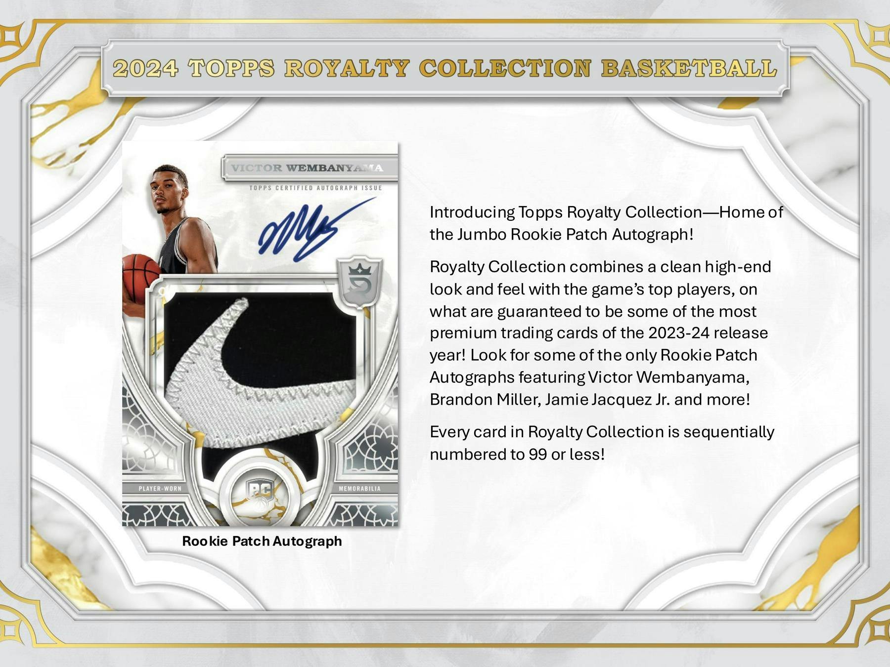 2023/24 Topps Royalty Basketball Hobby Box | Columbia Sports Cards - Columbia Hobby - Sports Card Boxes - Toploaders - Card Savers