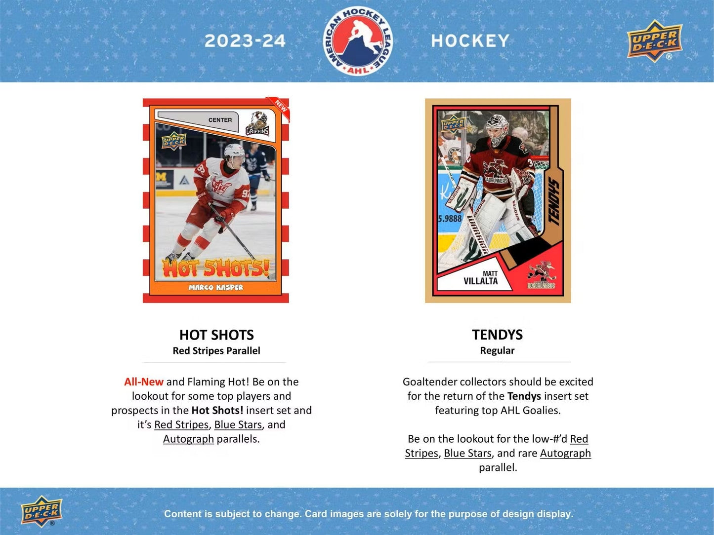 2023/24 Upper Deck AHL Hockey Hobby Box - Columbia Hobby - Sports Card Boxes - Toploaders - Card Savers