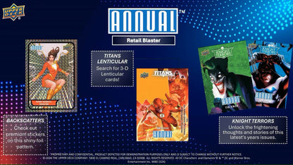 2023/24 Upper Deck DC Annual 6 - Pack Blaster Box - Columbia Sports Cards