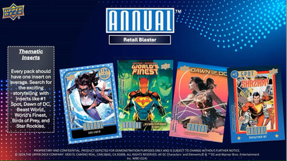 2023/24 Upper Deck DC Annual 6 - Pack Blaster Box - Columbia Sports Cards