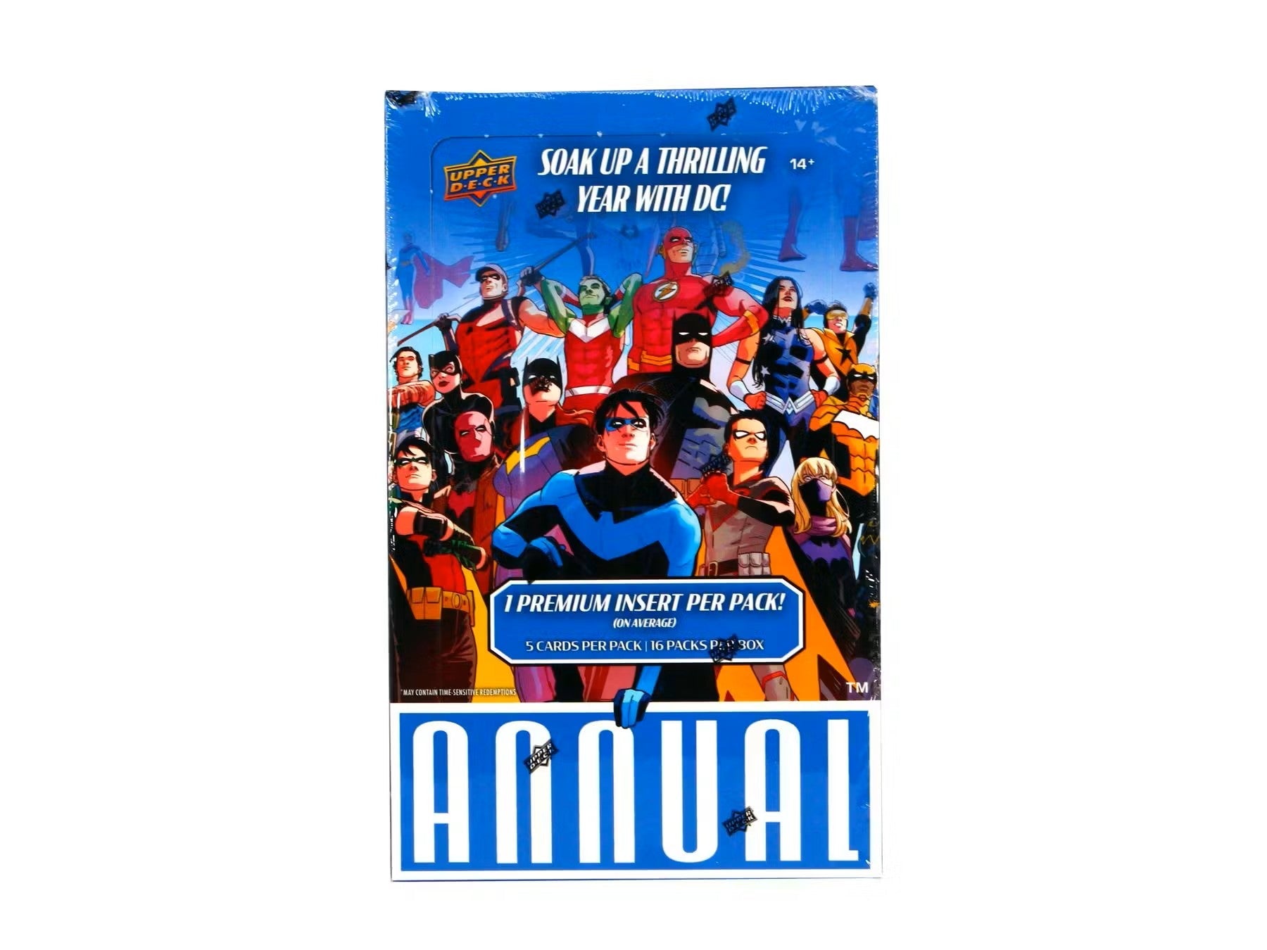 2023/24 Upper Deck DC Annual Hobby Box | Columbia Sports Cards - Columbia Hobby - Sports Card Boxes - Toploaders - Card Savers
