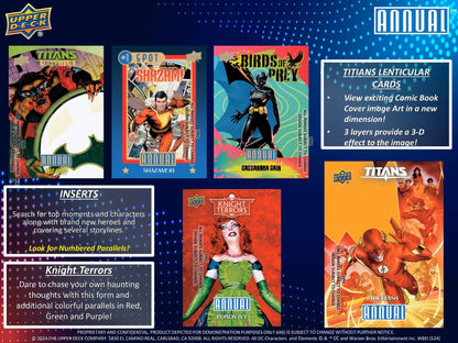 2023/24 Upper Deck DC Annual Hobby Box | Columbia Sports Cards - Columbia Hobby - Sports Card Boxes - Toploaders - Card Savers
