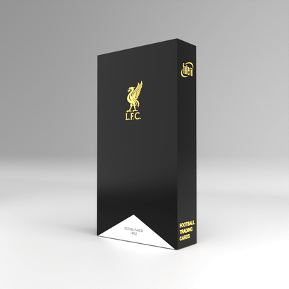 2024 - 25 Futera Club Liverpool Unique Soccer Hobby Box - Columbia Hobby - Sports Card Boxes - Toploaders - Card Savers