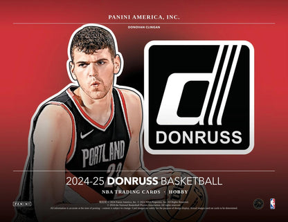 2024 - 25 Panini Donruss Basketball Hobby Box - Columbia Hobby - Sports Card Boxes - Toploaders - Card Savers