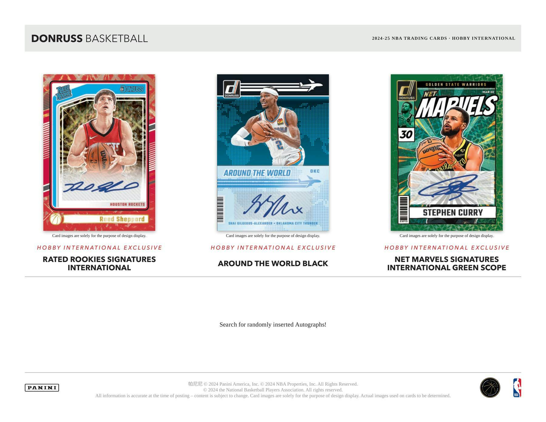 2024 - 25 Panini Donruss Basketball International Hobby Box – Columbia Sports Cards & More - Columbia Hobby - Sports Card Boxes - Toploaders - Card Savers