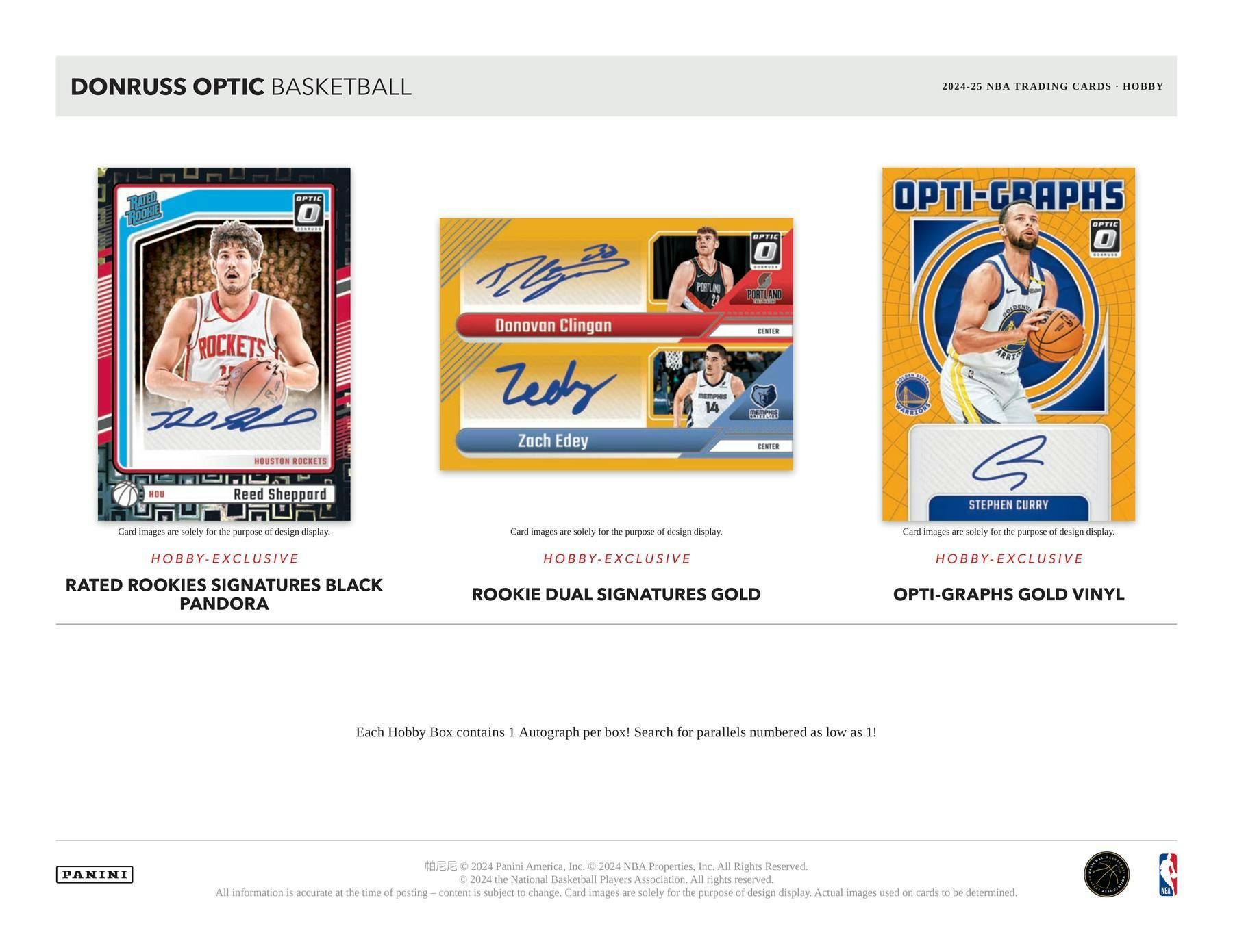 2024 - 25 Panini Donruss Optic Basketball Fast Break Box | Columbia Sports Cards - Columbia Hobby - Sports Card Boxes - Toploaders - Card Savers