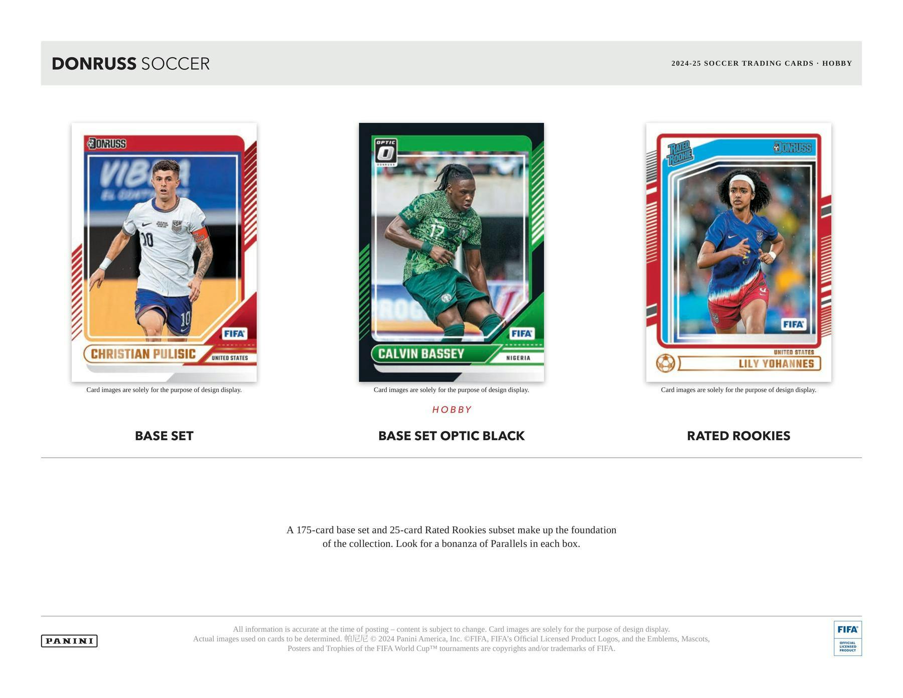 2024 - 25 Panini Donruss Soccer Hobby Box - Columbia Hobby - Sports Card Boxes - Toploaders - Card Savers