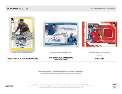 2024 - 25 Panini Donruss Soccer Hobby Box - Columbia Hobby - Sports Card Boxes - Toploaders - Card Savers