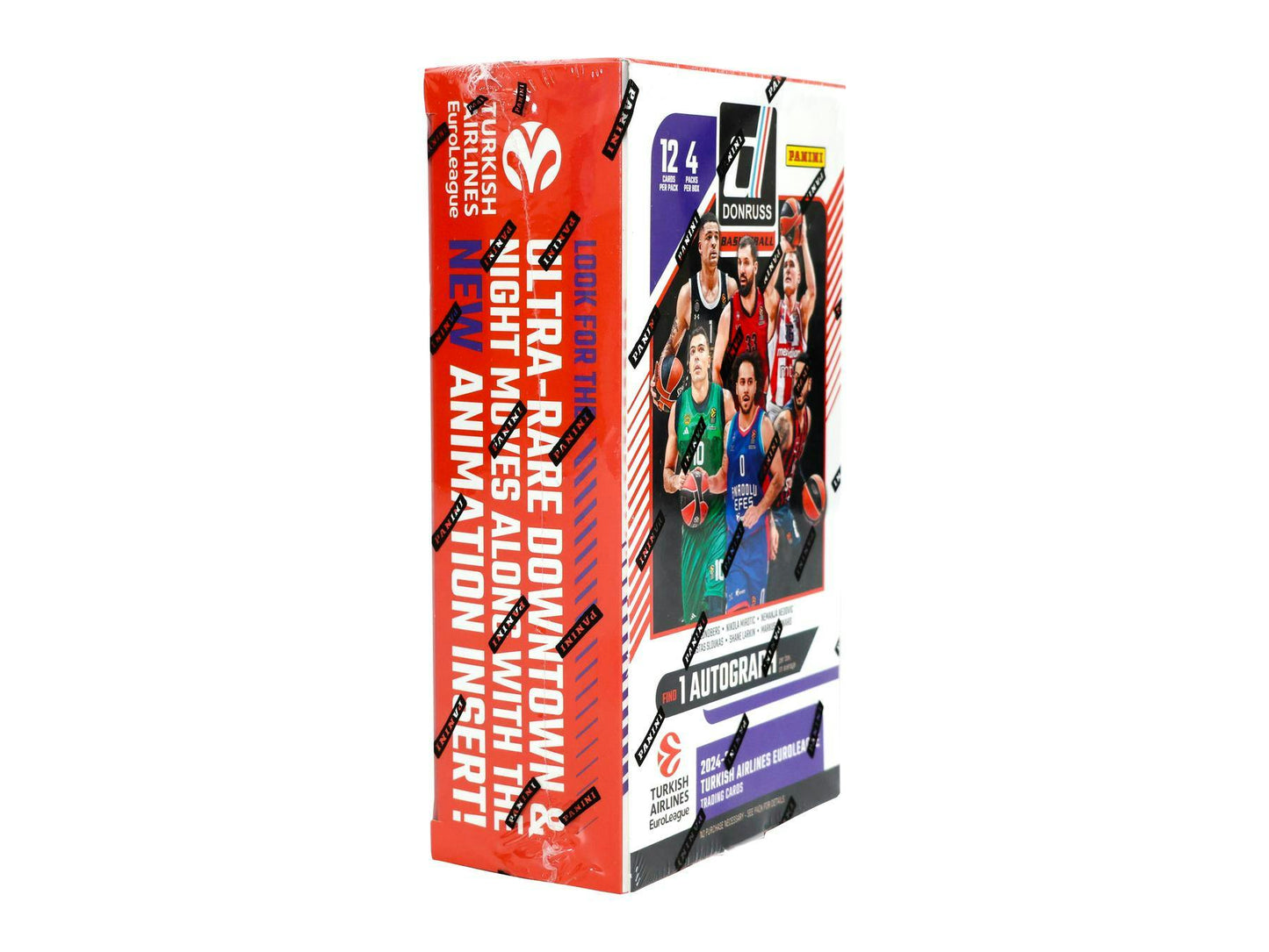 2024 - 25 Panini Donruss Turkish Airlines EuroLeague Basketball Hobby Box - Columbia Hobby - Sports Card Boxes - Toploaders - Card Savers