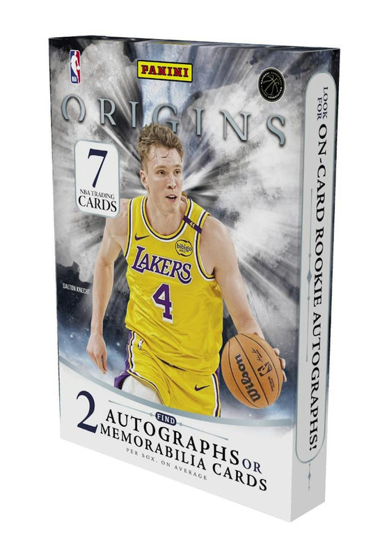 2024 - 25 Panini Origins Basketball Hobby Box - Columbia Hobby - Sports Card Boxes - Toploaders - Card Savers
