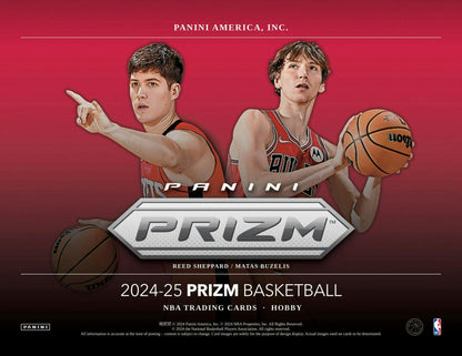 2024 - 25 Panini Prizm Basketball Hobby Box - Columbia Hobby - Sports Card Boxes - Toploaders - Card Savers