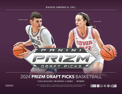 2024 - 25 Panini Prizm Draft Basketball Hobby Box - Columbia Hobby - Sports Card Boxes - Toploaders - Card Savers