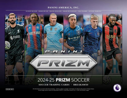 2024 - 25 Panini Prizm Premier League EPL Soccer Breakaway Box - Columbia Hobby - Sports Card Boxes - Toploaders - Card Savers