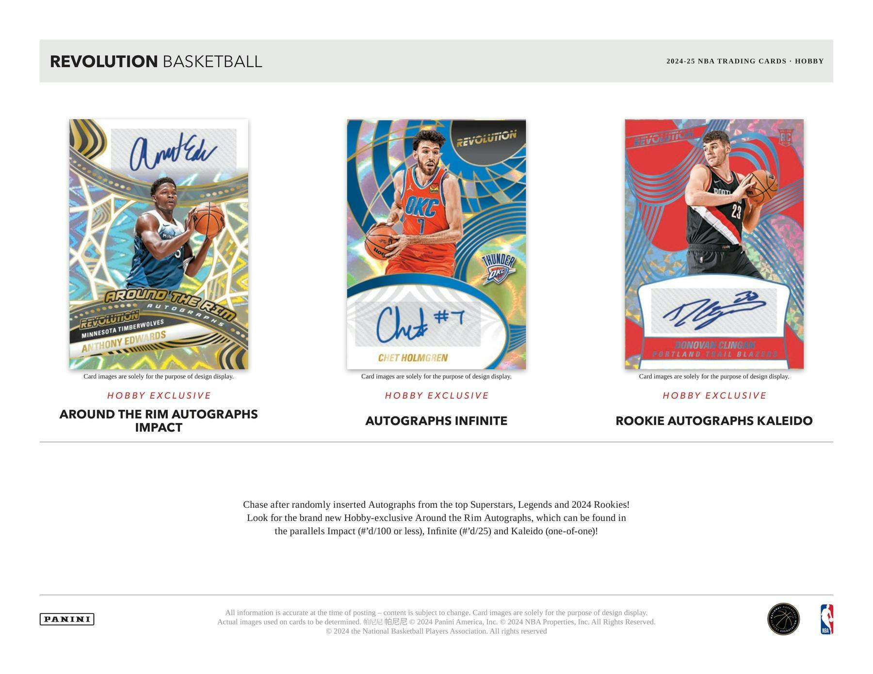 2024 - 25 Panini Revolution Basketball Hobby Box - Columbia Hobby - Sports Card Boxes - Toploaders - Card Savers