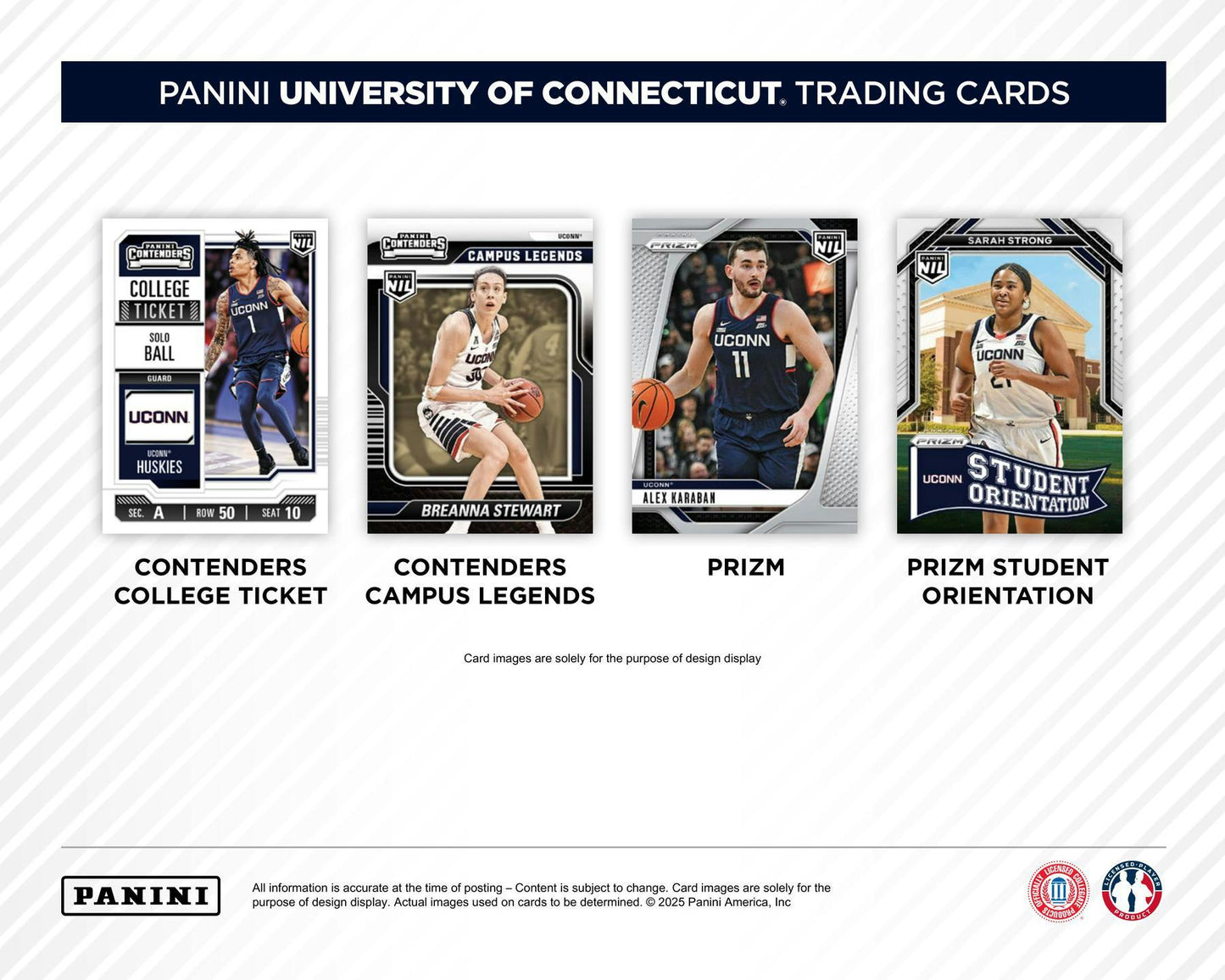 2024 - 25 Panini UConn Collegiate Basketball 6 - Pack Blaster Box - Columbia Hobby - Sports Card Boxes - Toploaders - Card Savers