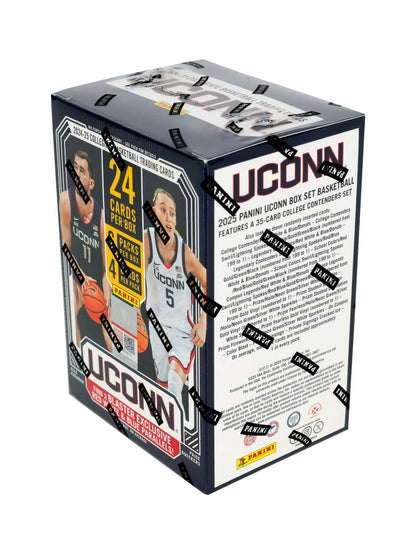 2024 - 25 Panini UConn Collegiate Basketball 6 - Pack Blaster Box - Columbia Hobby - Sports Card Boxes - Toploaders - Card Savers