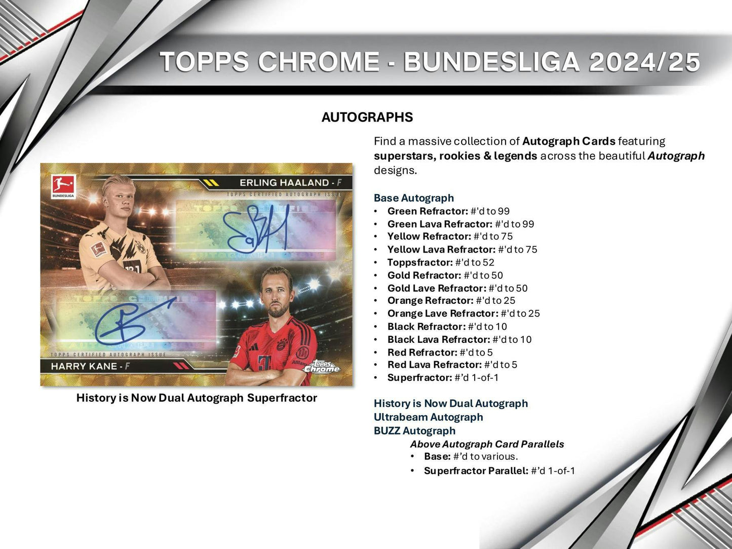 2024 - 25 Topps Chrome Bundesliga Hobby Box | Columbia Sports Cards &amp; More - Columbia Hobby - Sports Card Boxes - Toploaders - Card Savers