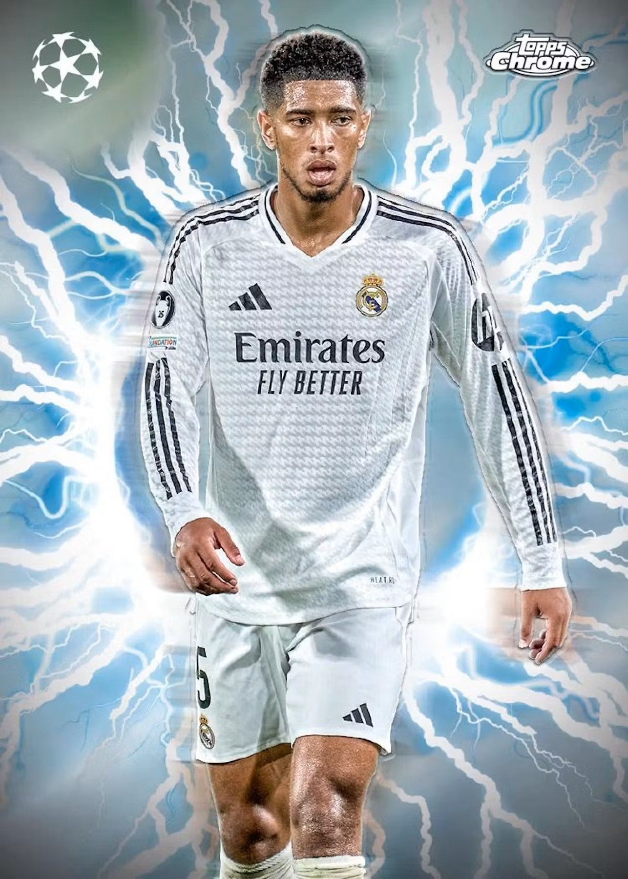 2024 - 25 Topps Chrome UEFA Club Competitions Soccer 7 - Pack Blaster - Columbia Hobby - Sports Card Boxes - Toploaders - Card Savers