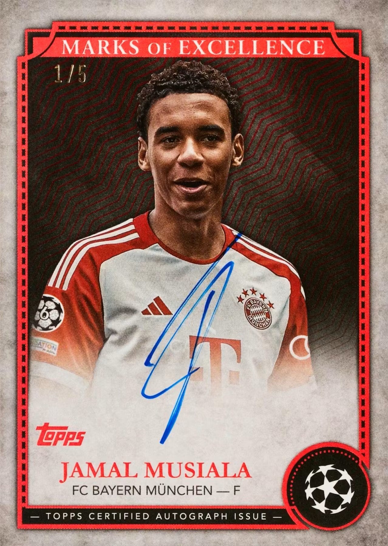 2024 - 25 Topps Chrome UEFA Club Competitions Soccer Hobby Box - Columbia Hobby - Sports Card Boxes - Toploaders - Card Savers