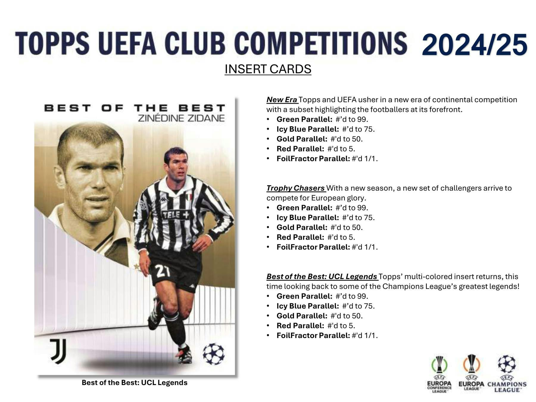 2024 - 25 Topps UEFA Club Competition Soccer Blaster - Columbia Sports Cards