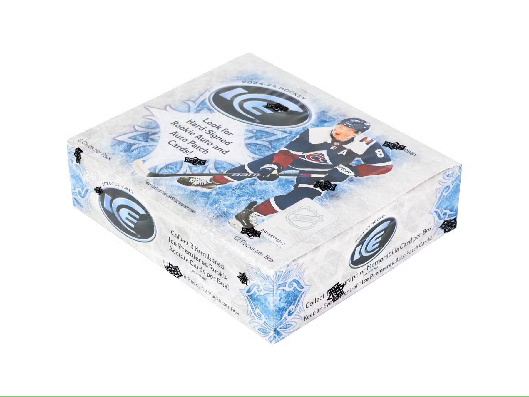 2024 - 25 Upper Deck Ice Hockey Hobby Box - Columbia Hobby - Sports Card Boxes - Toploaders - Card Savers