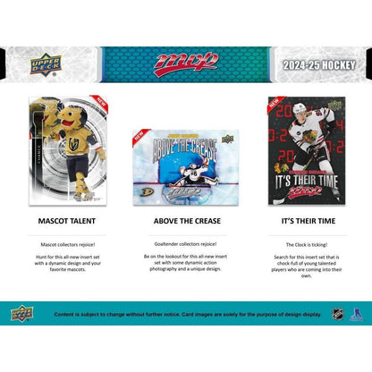 2024 - 25 Upper Deck MVP Hockey Retail Box - Columbia Hobby - Sports Card Boxes - Toploaders - Card Savers