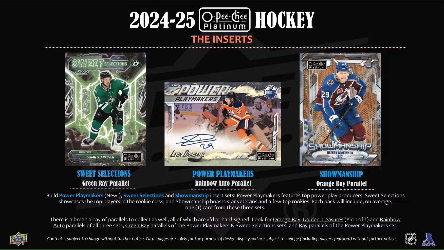 2024 - 25 Upper Deck O - Pee - Chee Platinum Hockey Hobby Box - Columbia Hobby - Sports Card Boxes - Toploaders - Card Savers