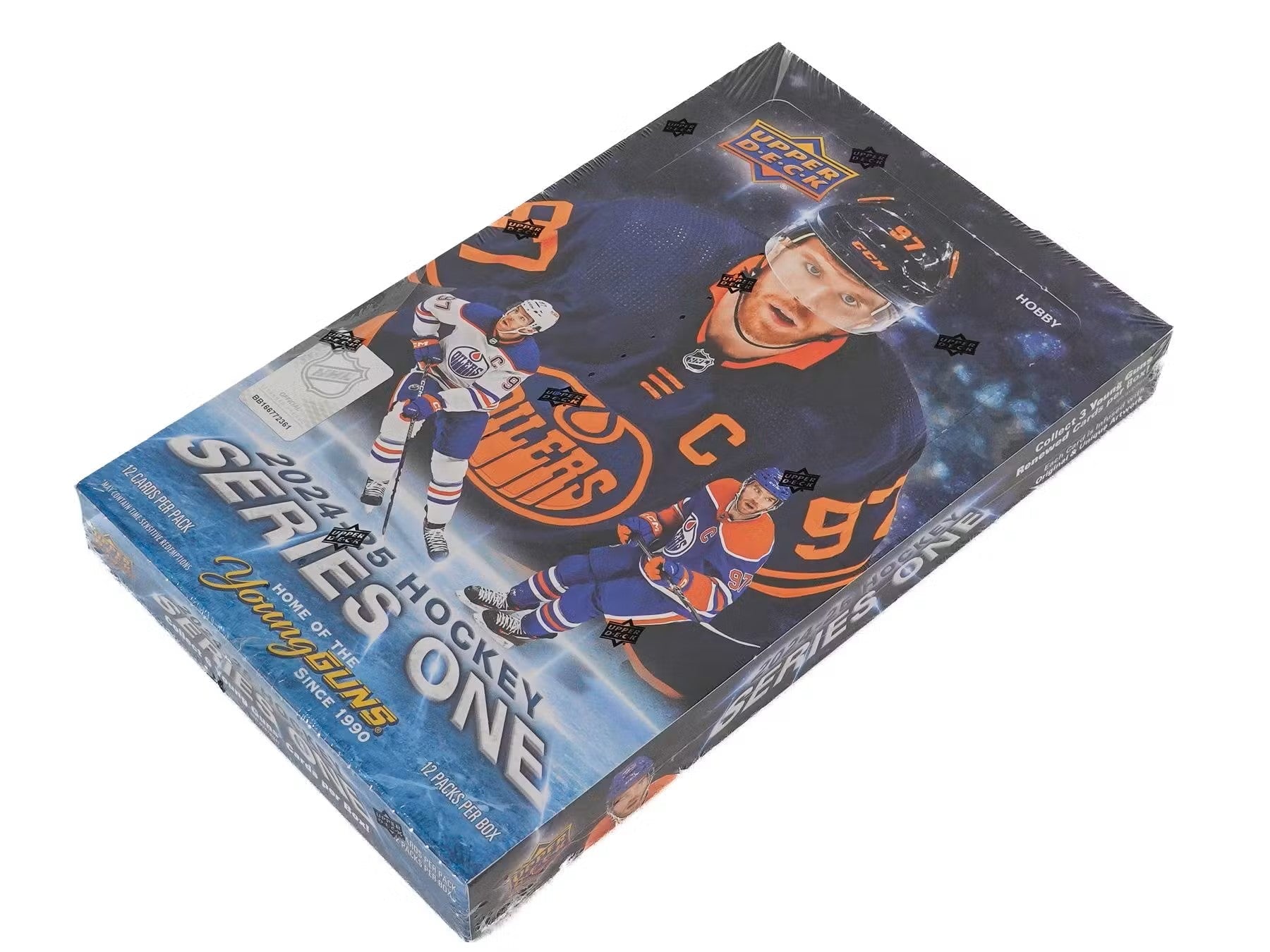 2024 - 25 Upper Deck Series 1 Hockey Hobby Box - Columbia Hobby - Sports Card Boxes - Toploaders - Card Savers