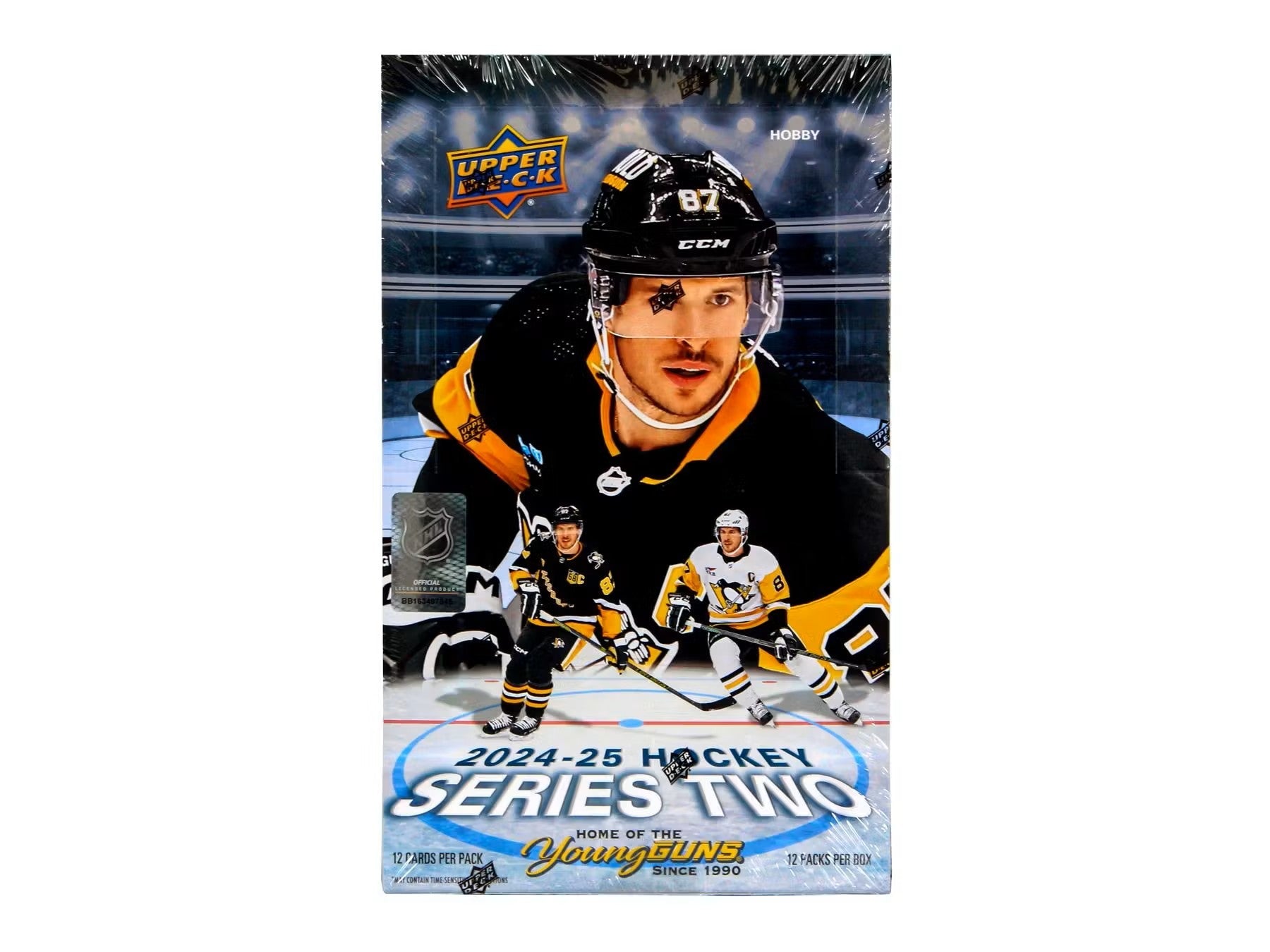 2024 - 25 Upper Deck Series 2 Hockey Hobby Box - Columbia Hobby - Sports Card Boxes - Toploaders - Card Savers