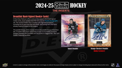 2024-25 Upper Deck O-Pee-Chee Platinum Hockey Hobby Box