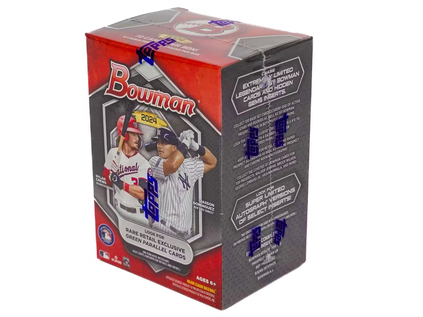 2024 Bowman Baseball 6 - Pack Blaster Value Box - Columbia Hobby - Sports Card Boxes - Toploaders - Card Savers