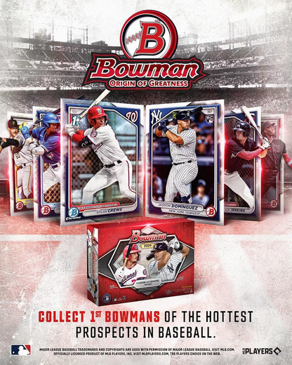 2024 Bowman Baseball 6 - Pack Blaster Value Box - Columbia Hobby - Sports Card Boxes - Toploaders - Card Savers