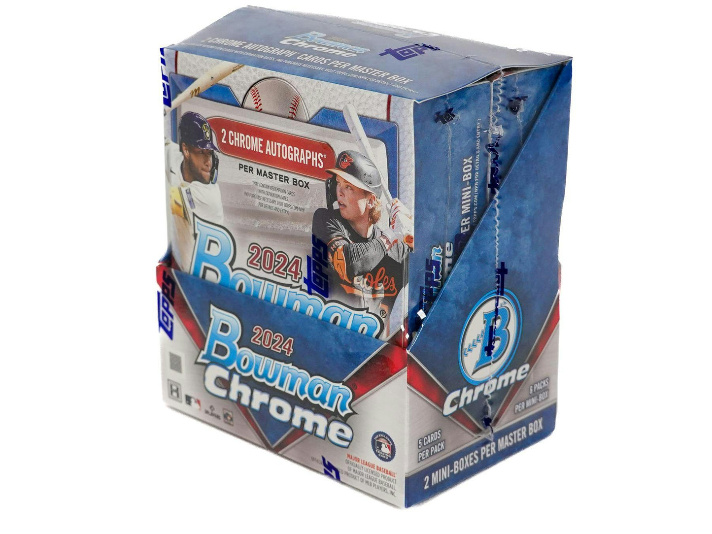 2024 Bowman Chrome Baseball Hobby Box - Columbia Hobby - Sports Card Boxes - Toploaders - Card Savers