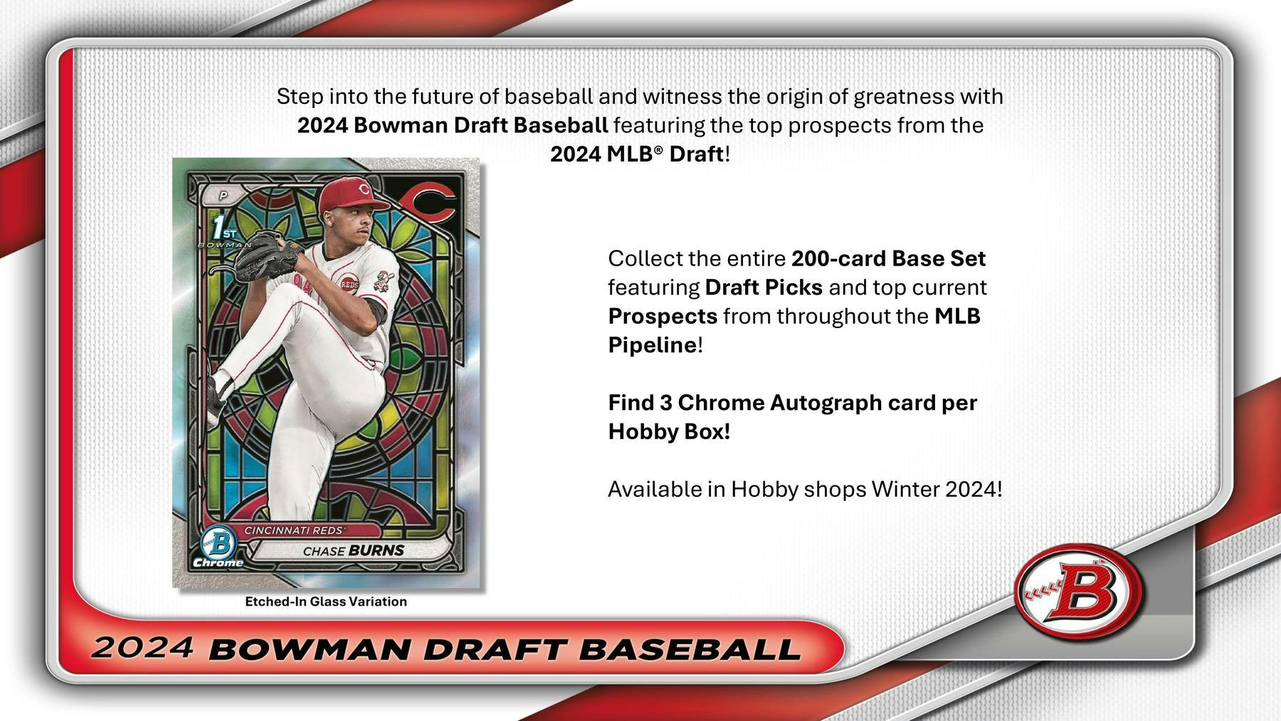 2024 Bowman Draft Baseball Hobby Jumbo Box - Columbia Hobby - Sports Card Boxes - Toploaders - Card Savers