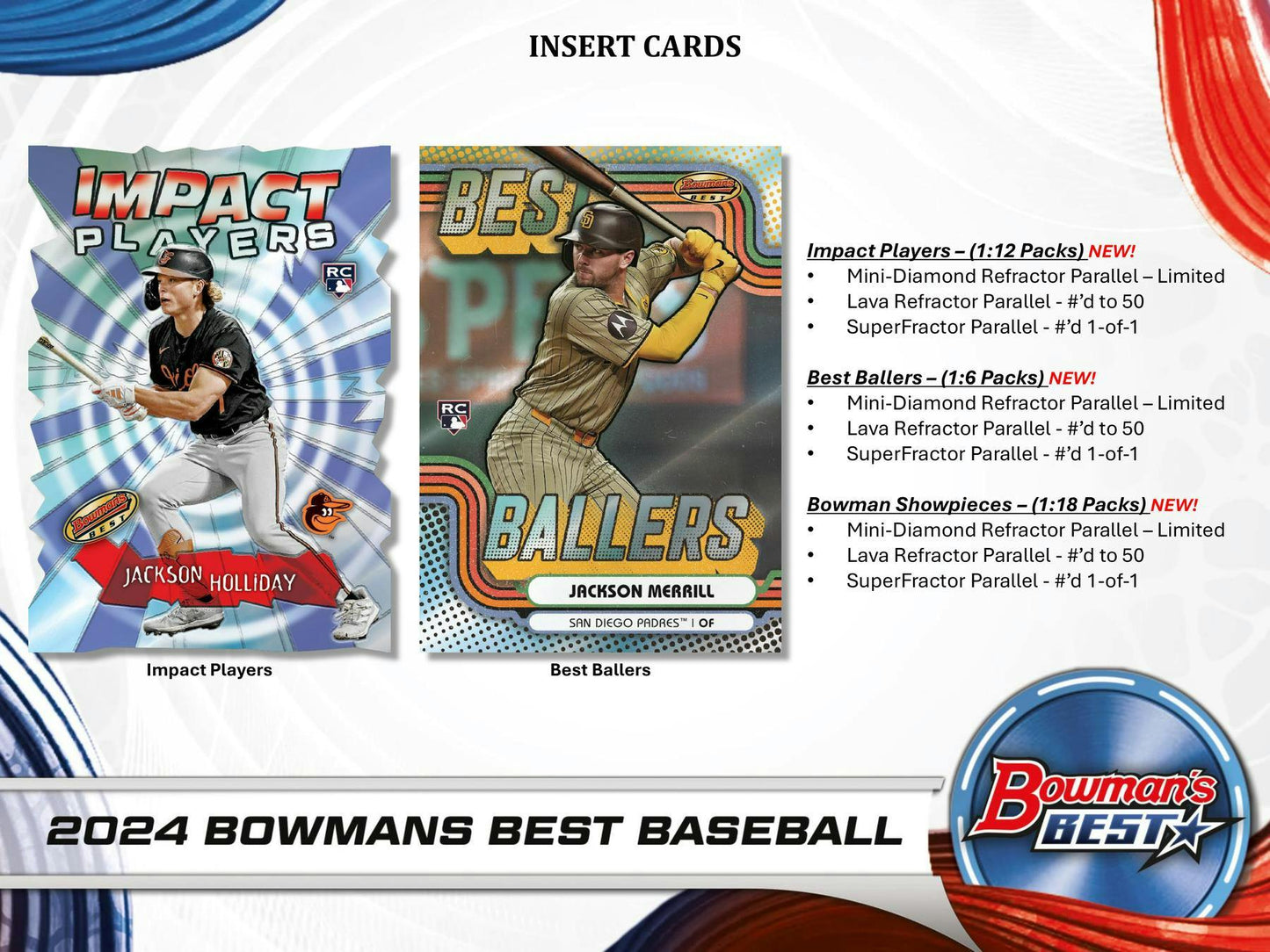 2024 Bowman's Best Baseball Hobby Box - Columbia Hobby - Sports Card Boxes - Toploaders - Card Savers