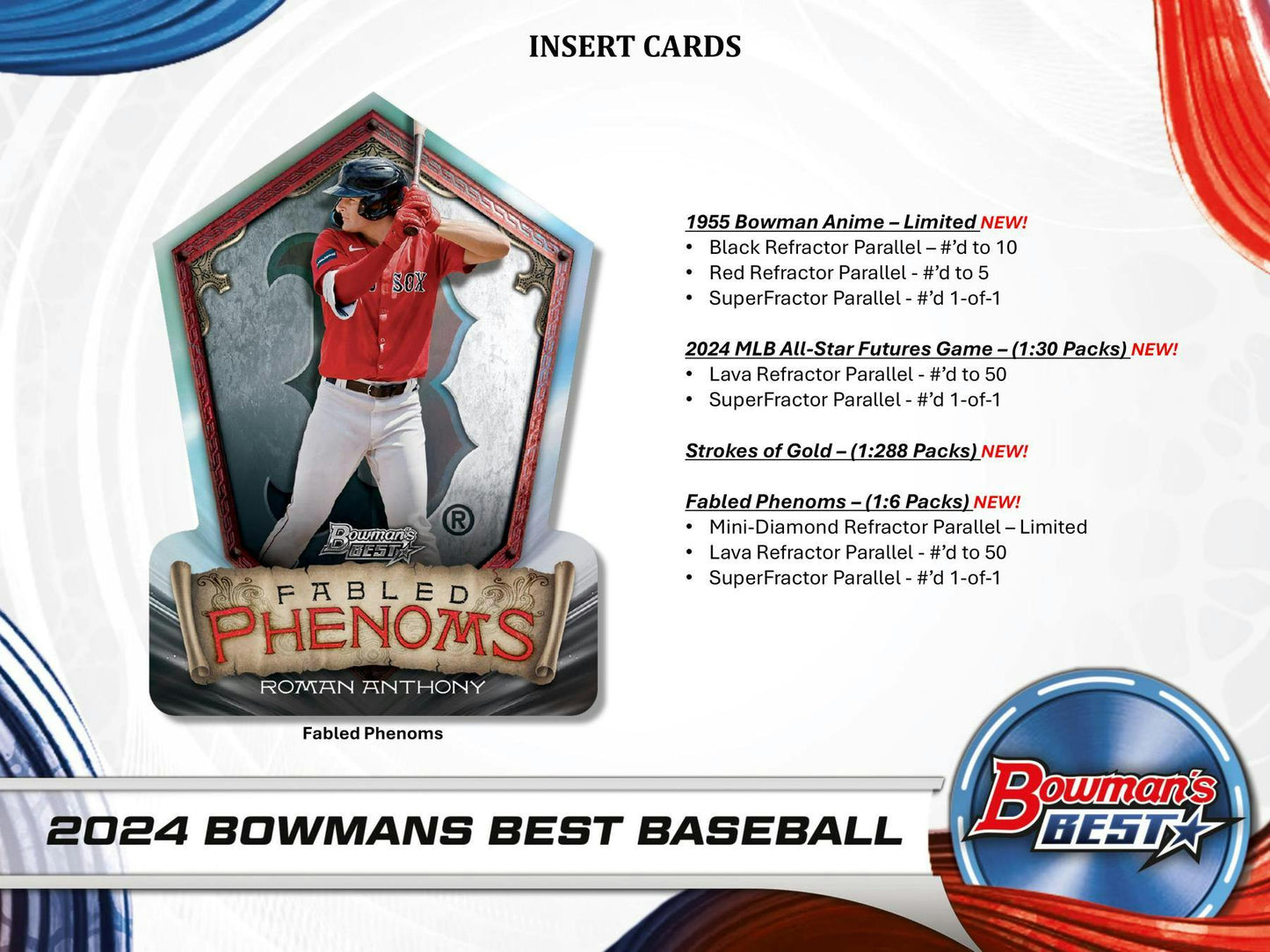 2024 Bowman's Best Baseball Hobby Box - Columbia Hobby - Sports Card Boxes - Toploaders - Card Savers