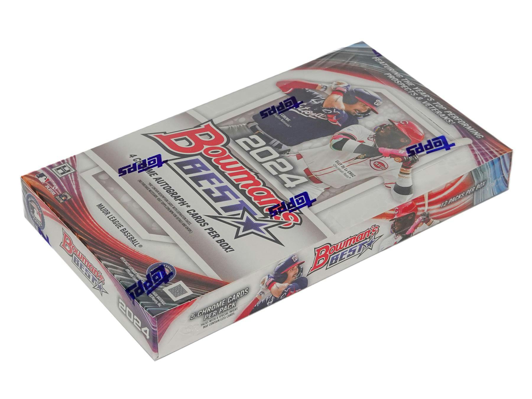 2024 Bowman's Best Baseball Hobby Box - Columbia Hobby - Sports Card Boxes - Toploaders - Card Savers