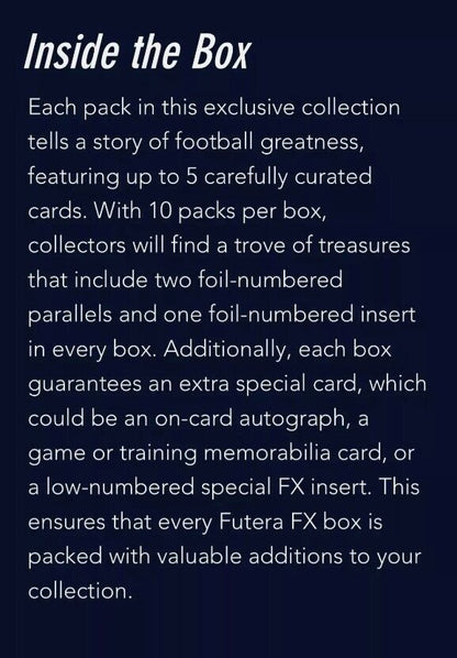 2024 Futera World Football (Soccer) FX Hobby Box - Columbia Hobby - Sports Card Boxes - Toploaders - Card Savers