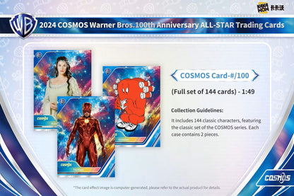 2024 Kakawow Cosmos Warner Brothers 100th Anniversary Trading Cards Hobby Box - Columbia Hobby - Sports Card Boxes - Toploaders - Card Savers