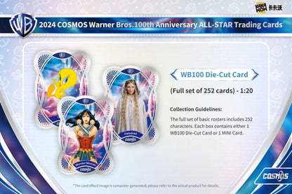 2024 Kakawow Cosmos Warner Brothers 100th Anniversary Trading Cards Hobby Box - Columbia Hobby - Sports Card Boxes - Toploaders - Card Savers