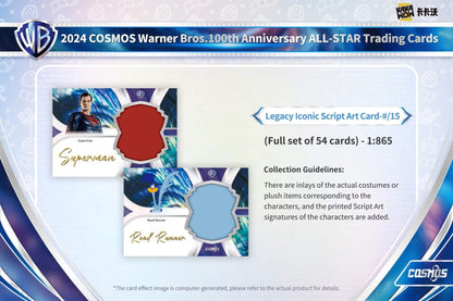 2024 Kakawow Cosmos Warner Brothers 100th Anniversary Trading Cards Hobby Box - Columbia Hobby - Sports Card Boxes - Toploaders - Card Savers