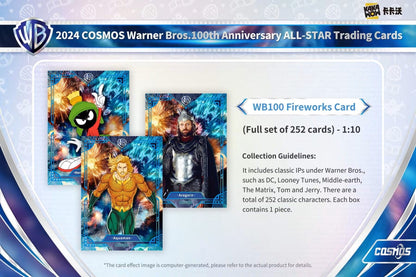 2024 Kakawow Cosmos Warner Brothers 100th Anniversary Trading Cards Hobby Box - Columbia Hobby - Sports Card Boxes - Toploaders - Card Savers