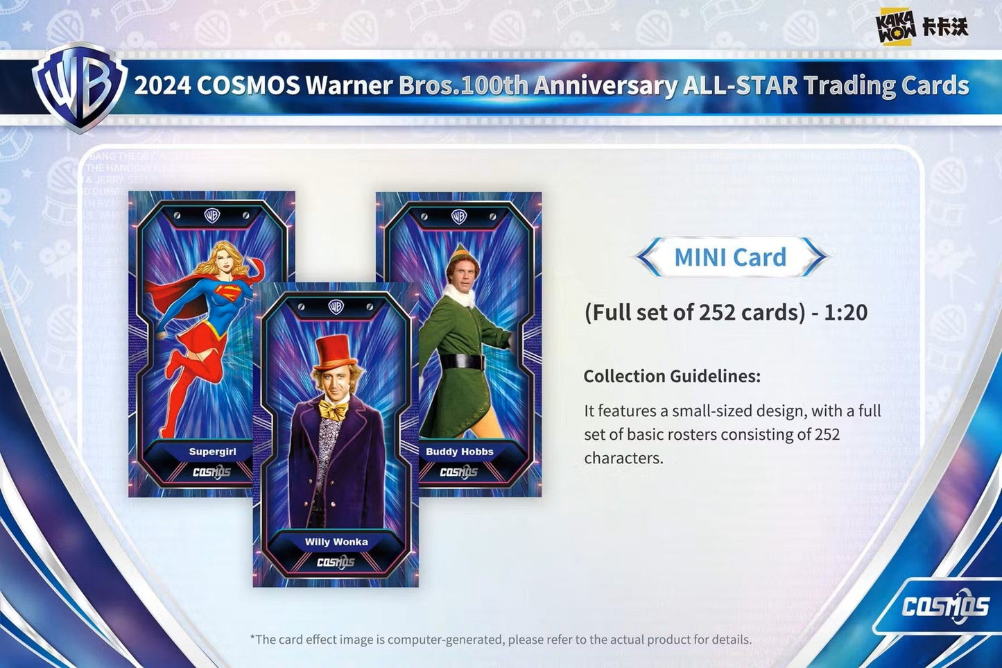 2024 Kakawow Cosmos Warner Brothers 100th Anniversary Trading Cards Hobby Box - Columbia Hobby - Sports Card Boxes - Toploaders - Card Savers