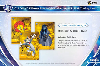 2024 Kakawow Cosmos Warner Brothers 100th Anniversary Trading Cards Hobby Box - Columbia Hobby - Sports Card Boxes - Toploaders - Card Savers