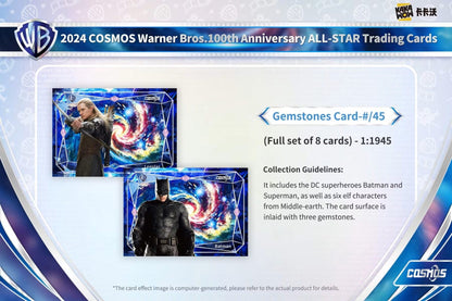 2024 Kakawow Cosmos Warner Brothers 100th Anniversary Trading Cards Hobby Box - Columbia Hobby - Sports Card Boxes - Toploaders - Card Savers