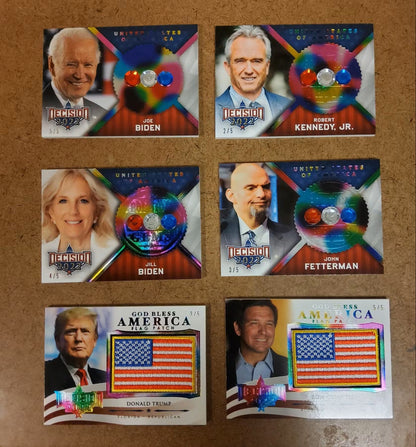2024 Leaf Decision Rare Rainbow Foil Version Hobby Box - Columbia Hobby - Sports Card Boxes - Toploaders - Card Savers