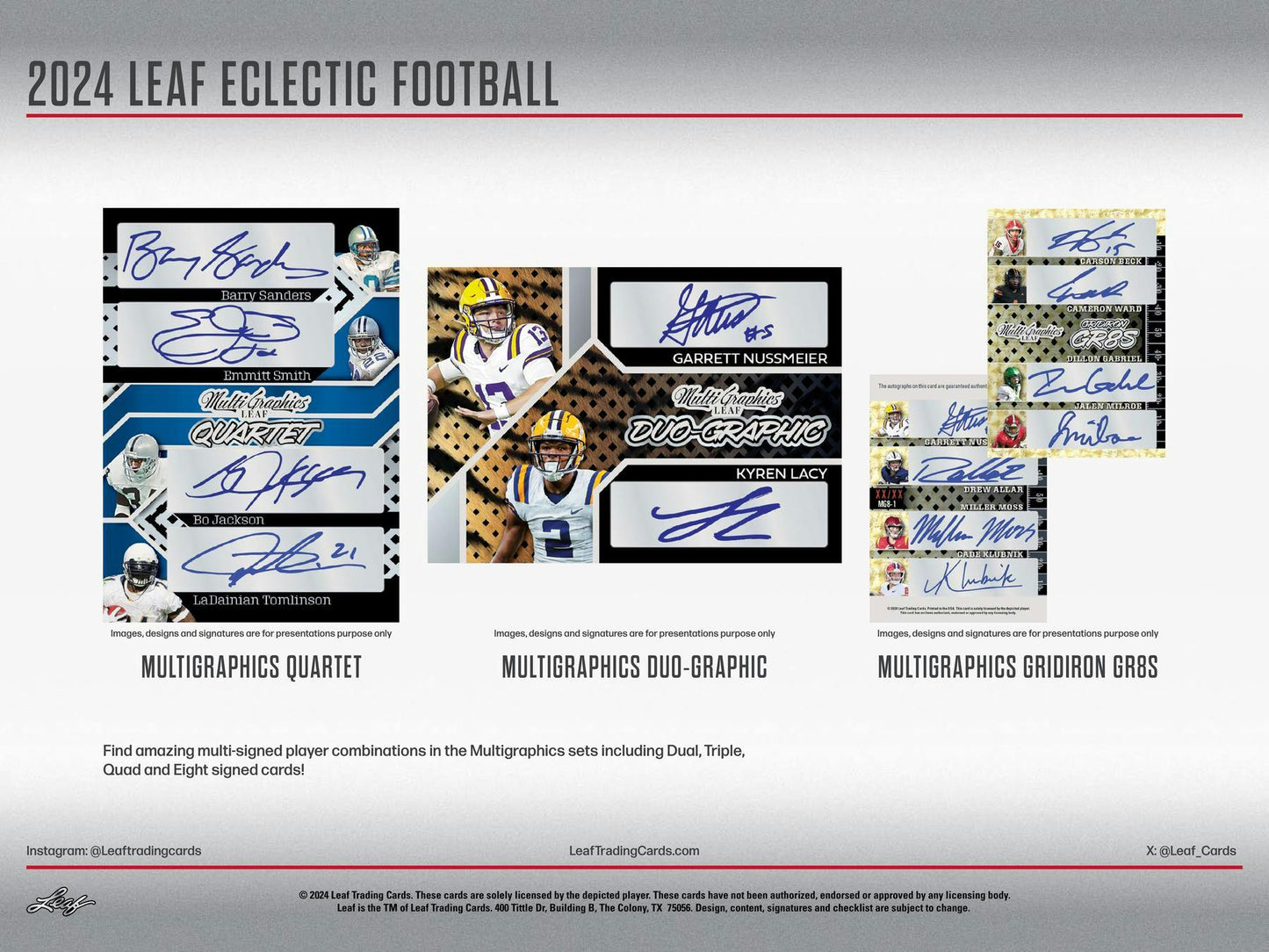 2024 Leaf Eclectic Football Jumbo Box - Columbia Hobby - Sports Card Boxes - Toploaders - Card Savers
