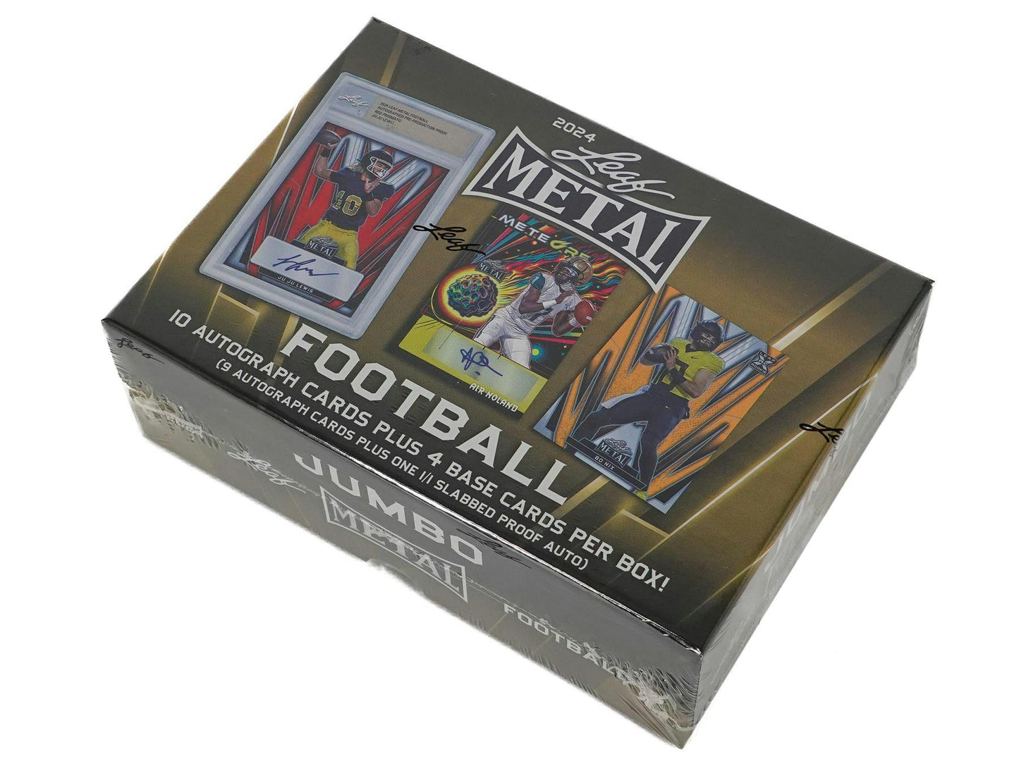 2024 Leaf Metal Football Jumbo Box - Columbia Hobby - Sports Card Boxes - Toploaders - Card Savers