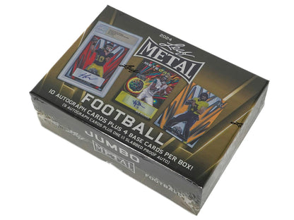 2024 Leaf Metal Football Jumbo Box - Columbia Hobby - Sports Card Boxes - Toploaders - Card Savers