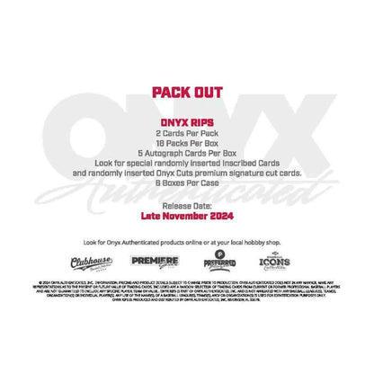 2024 Onyx Rips Baseball Hobby - Columbia Hobby - Sports Card Boxes - Toploaders - Card Savers